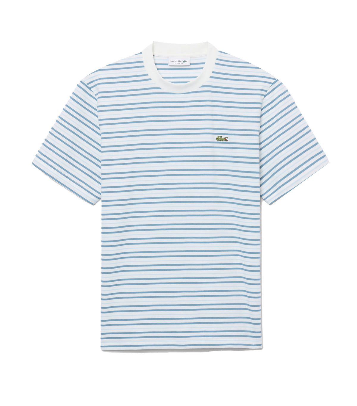 Striped Cotton T-Shirt Aral/Flour