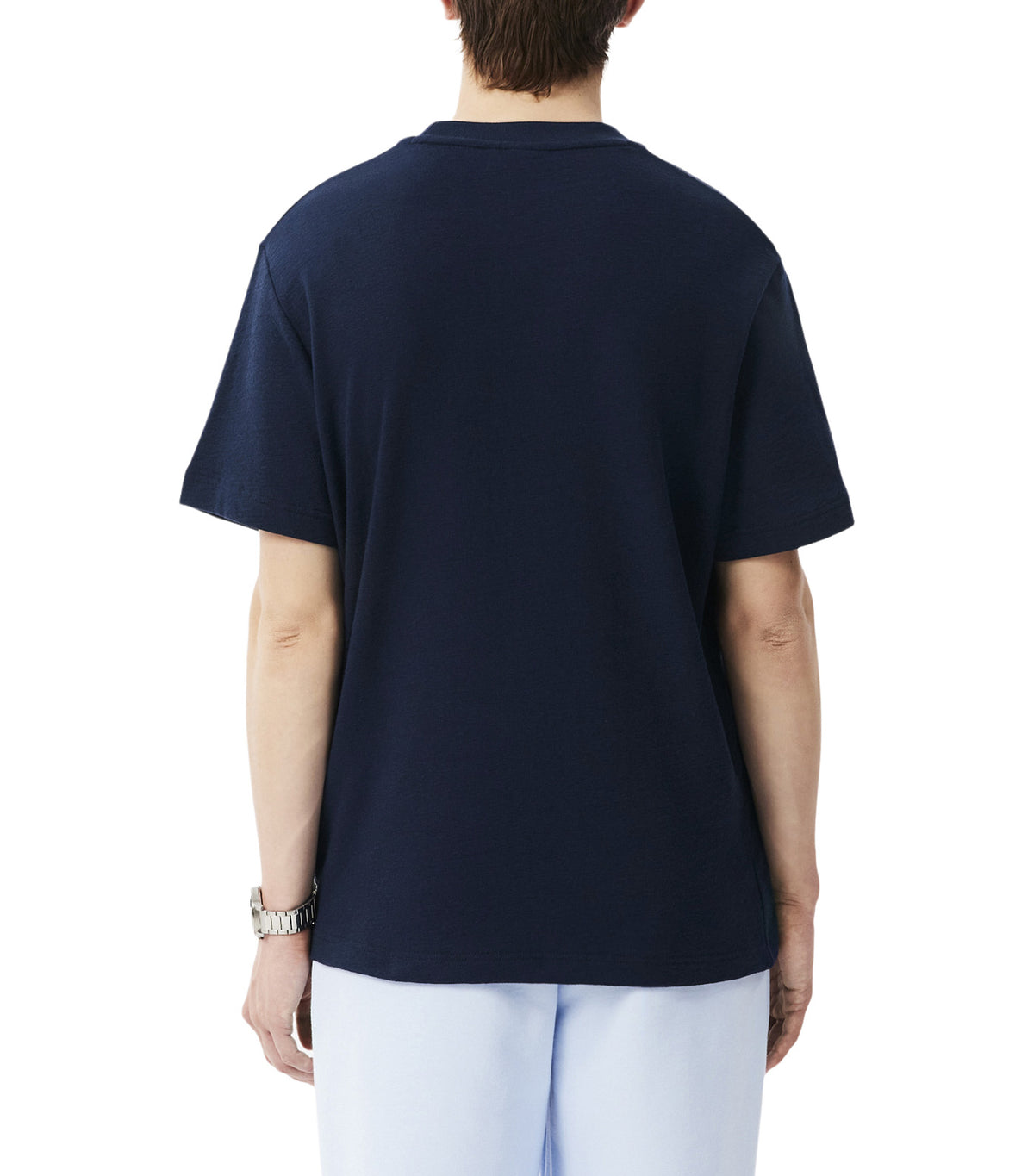Textured Jersey T-Shirt Midnight Blue