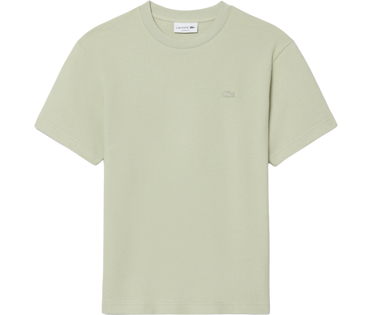 Textured Jersey T-Shirt Light Green