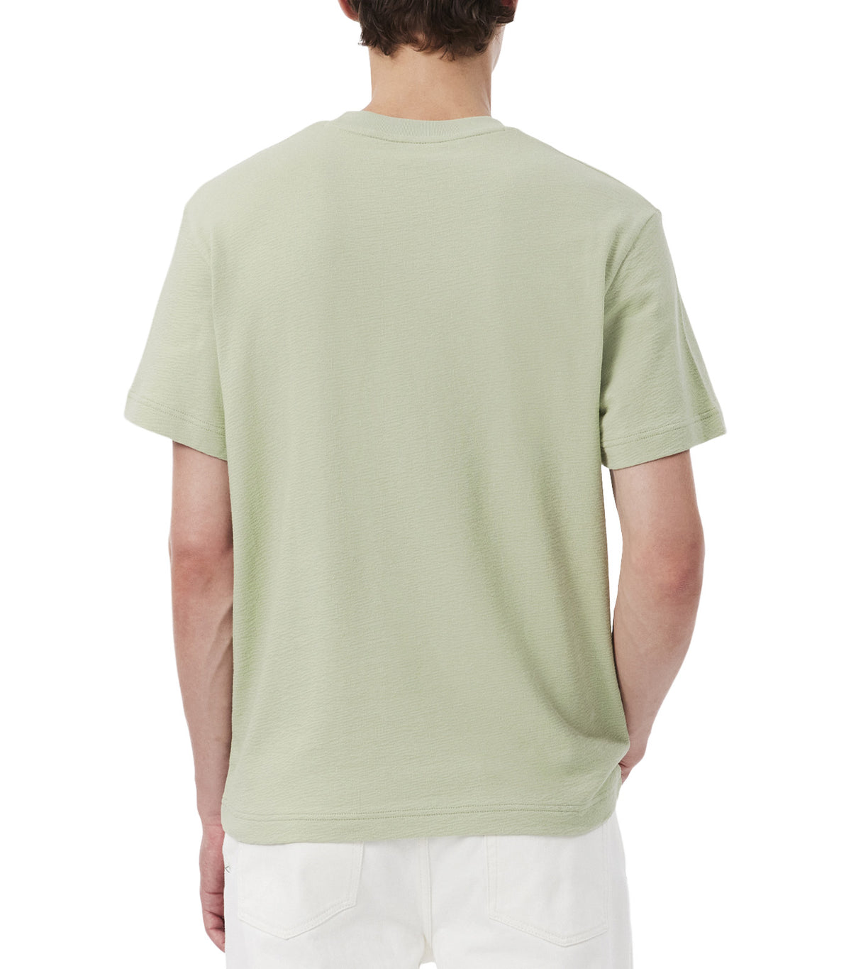Textured Jersey T-Shirt Light Green