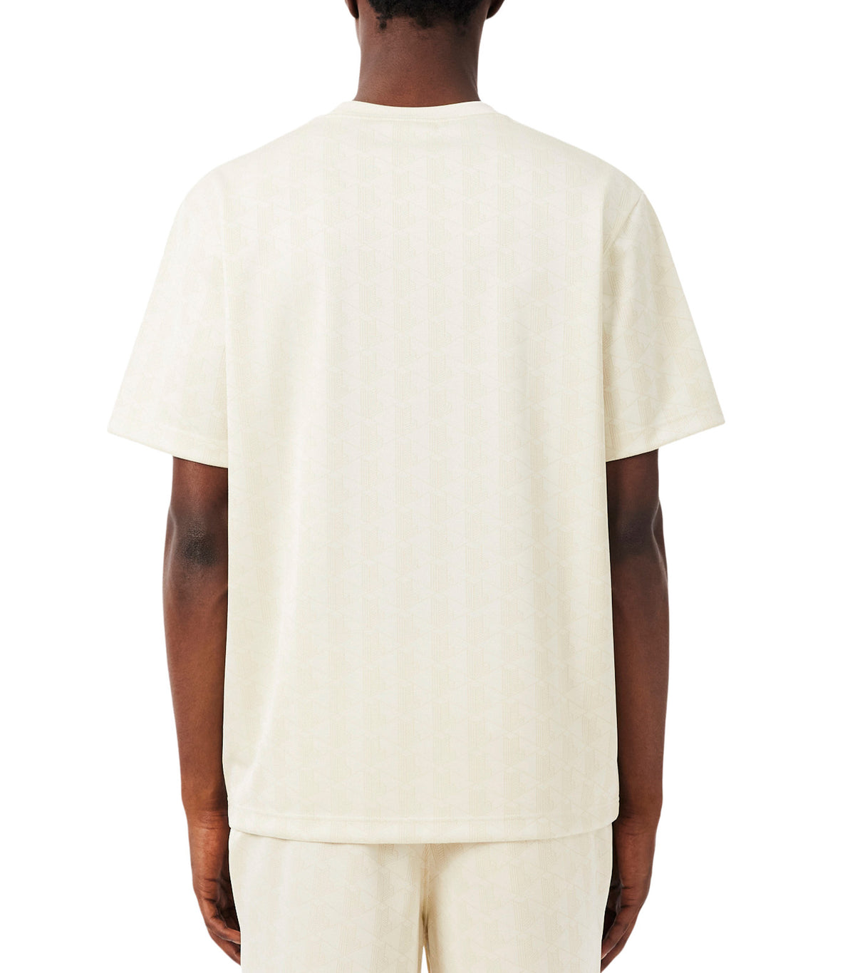 Monogram Jacquard T-Shirt Mother of Pearl