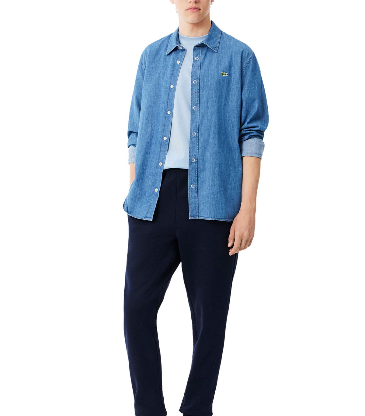 Cotton T-Shirt with Breast Pocket Rill