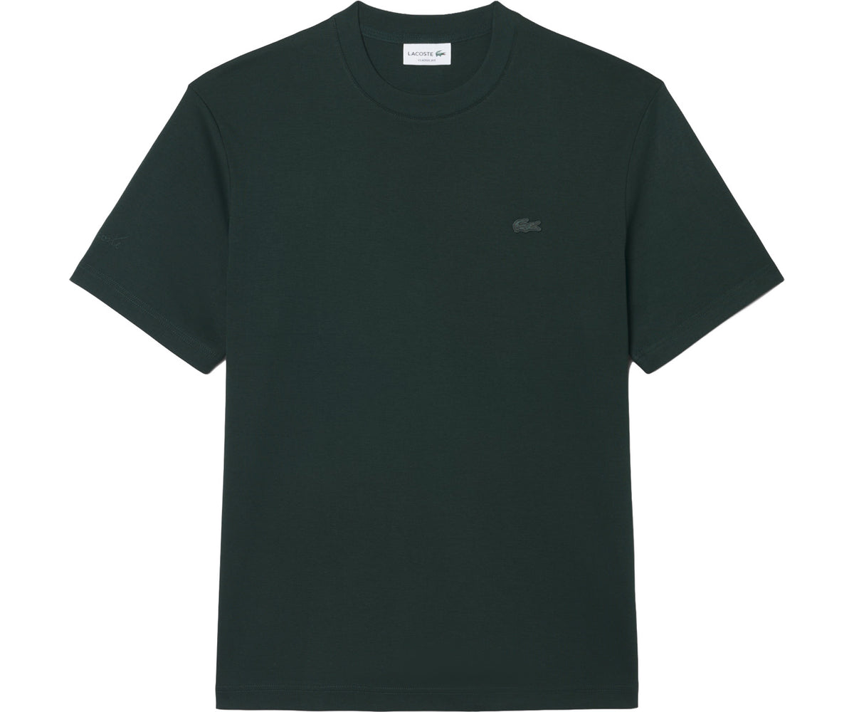 Embroidered Signature T-Shirt Forest Green