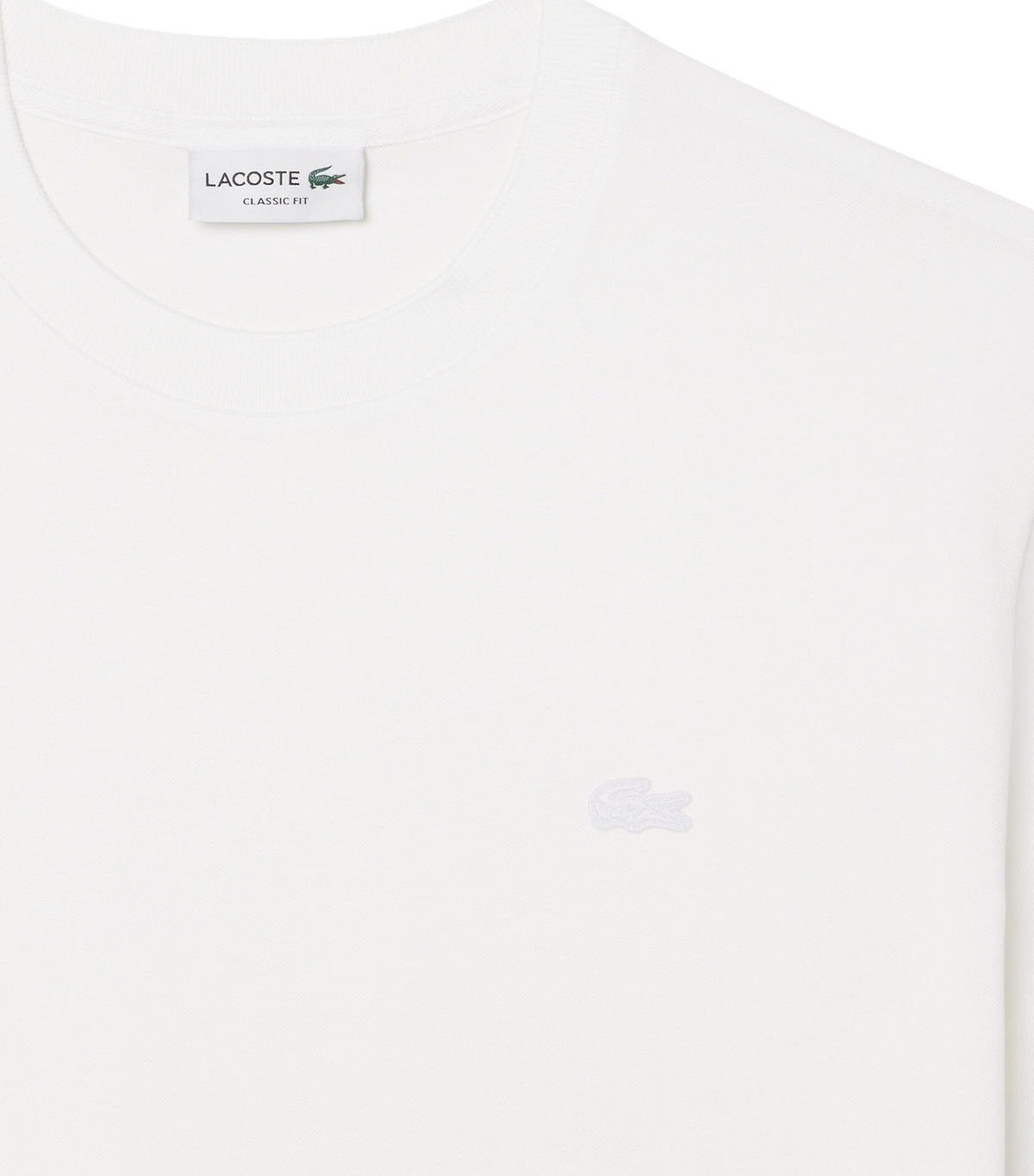 Pima Cotton Piqué T-Shirt White