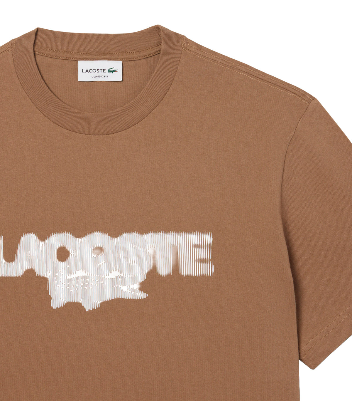 Printed Cotton Jersey T-Shirt Cookie