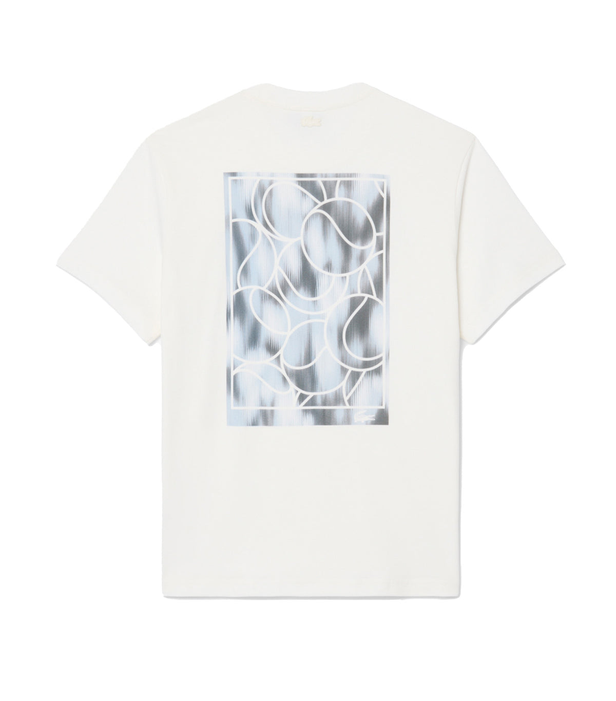 Tennis Print Jersey T-Shirt Flour