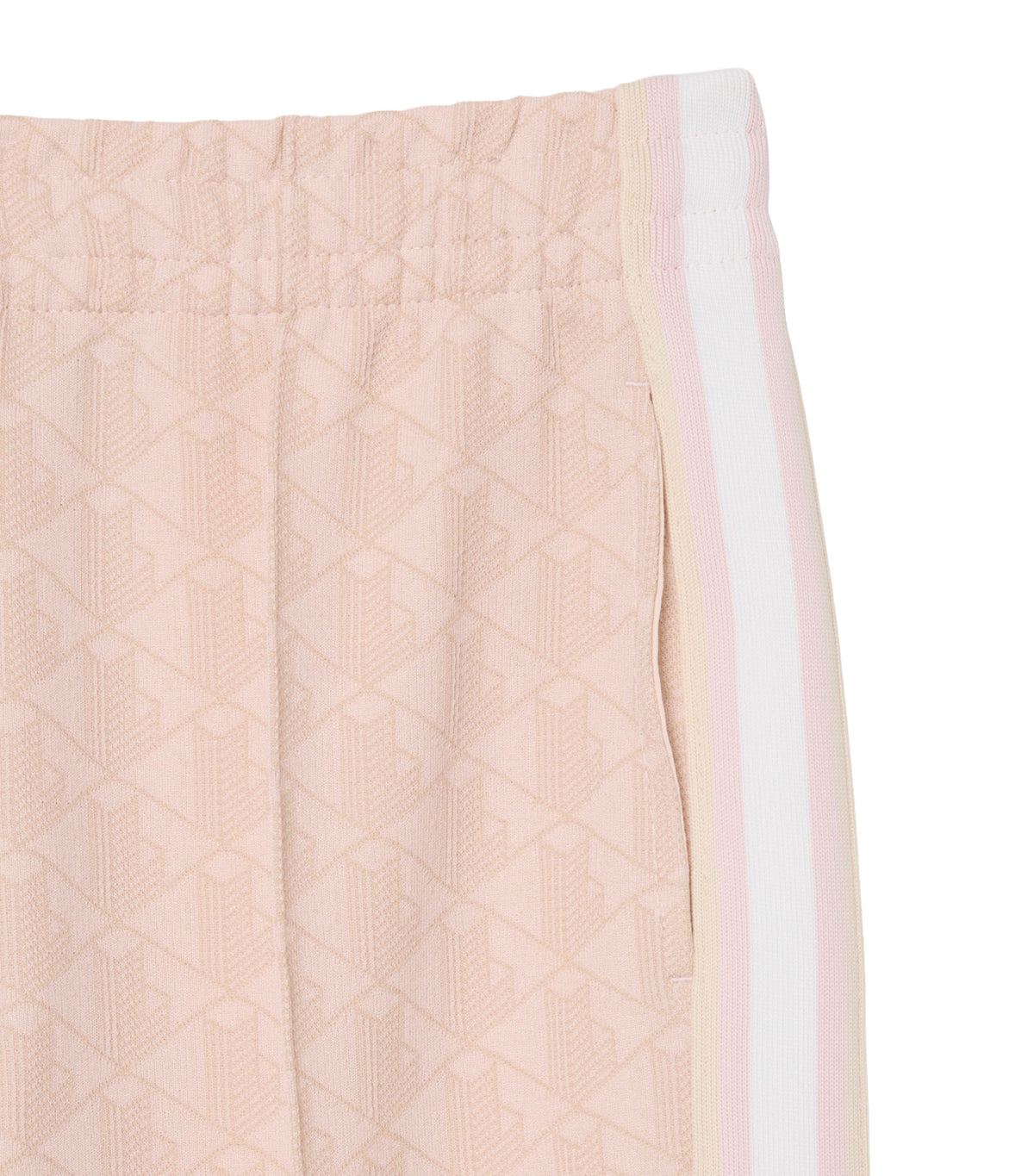 Monogram Print Trackpants Mansia/Sisal