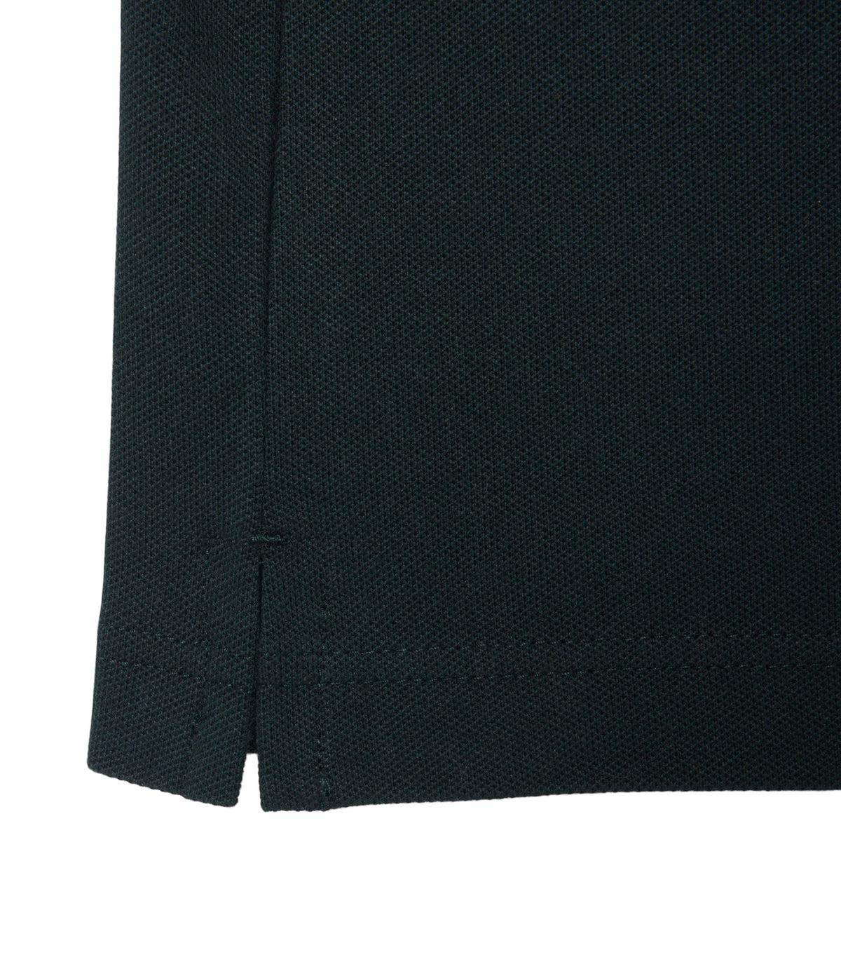 Slim Fit Stretch Piqué Polo Shirt Dark Varech