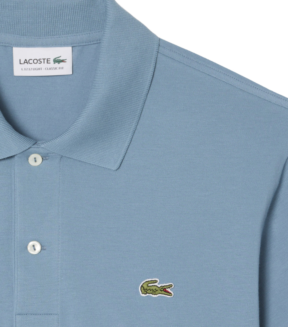 Classic Fit L.12.12 LIGHT Piqué Polo Shirt Blue