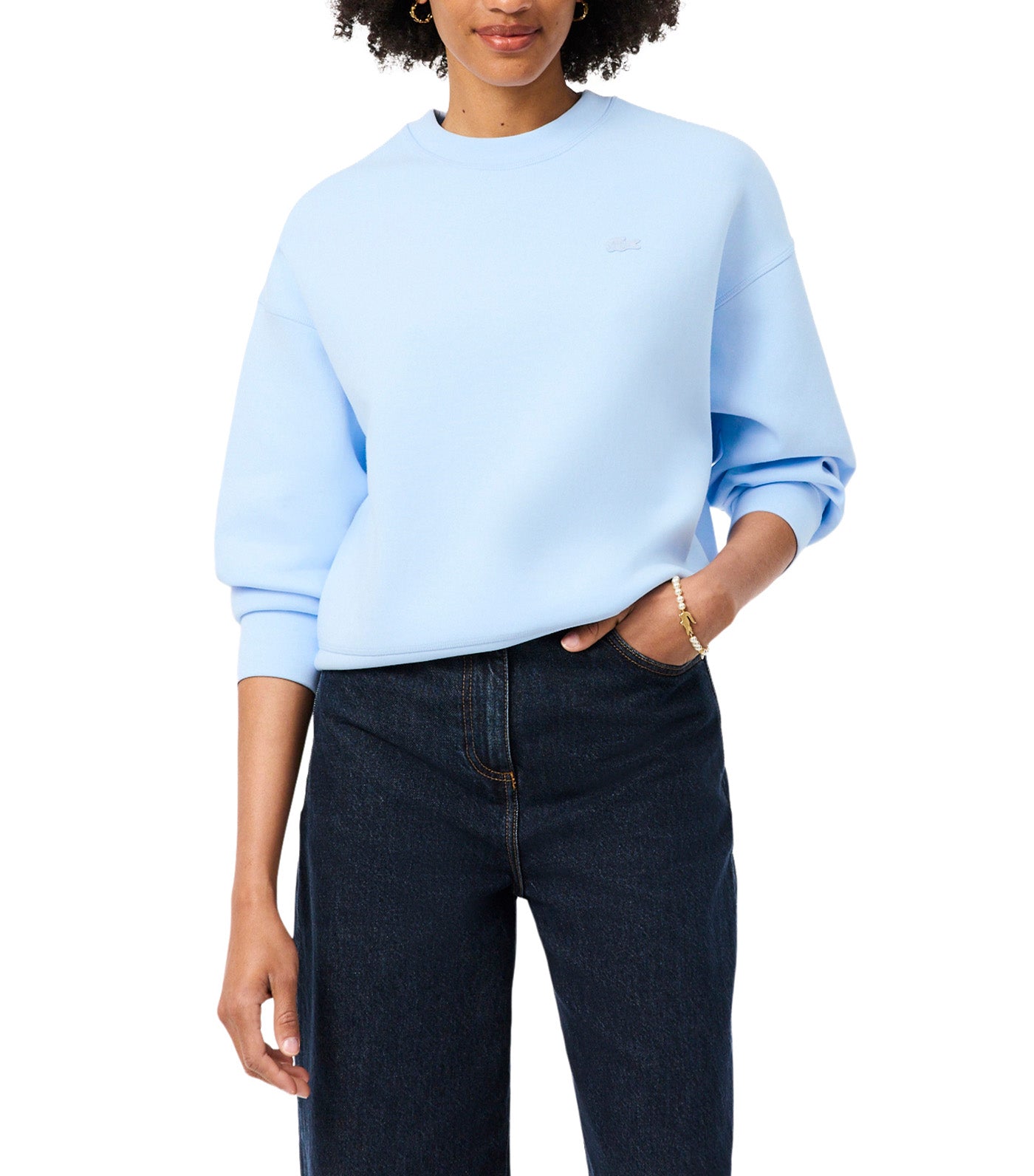Oversized Double Face Jersey Sweatshirt Rill