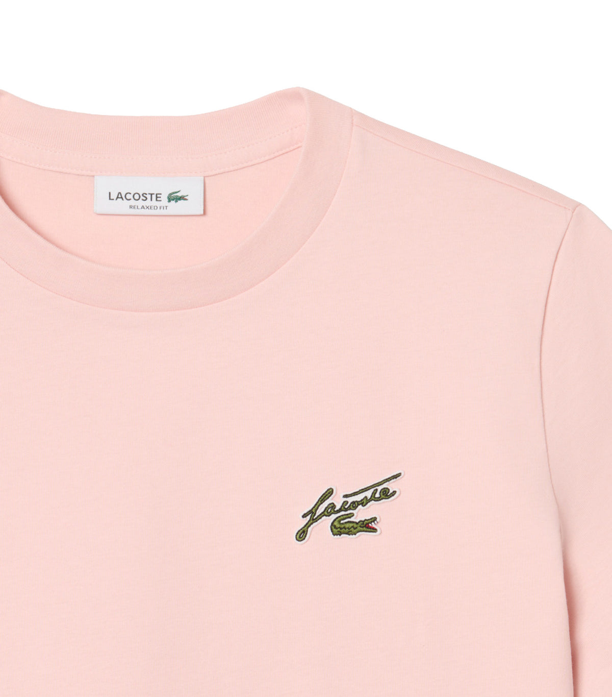 Relaxed Fit Badge Accent Cotton T-Shirt Nidus