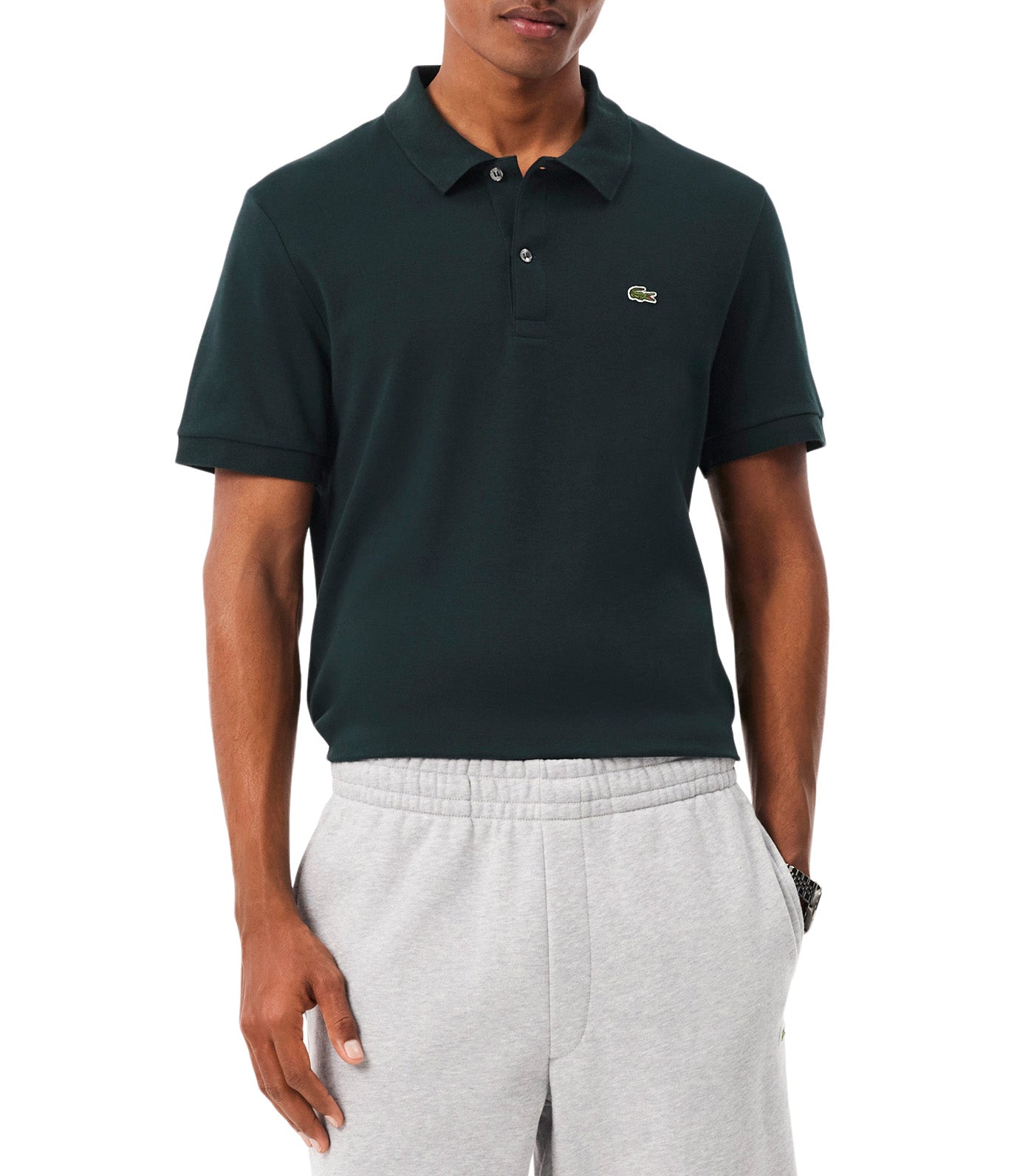 Regular Fit Cotton Pima Polo Shirt Dark Varech