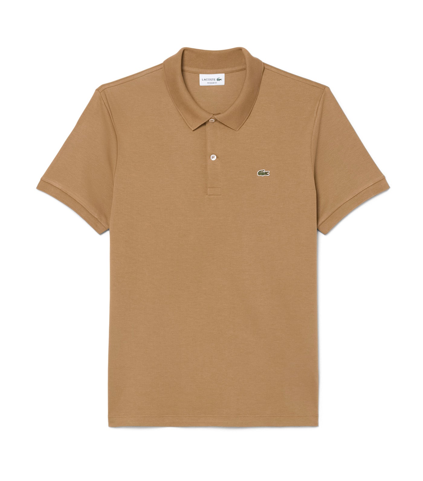 Regular Fit Cotton Pima Polo Shirt Cookie