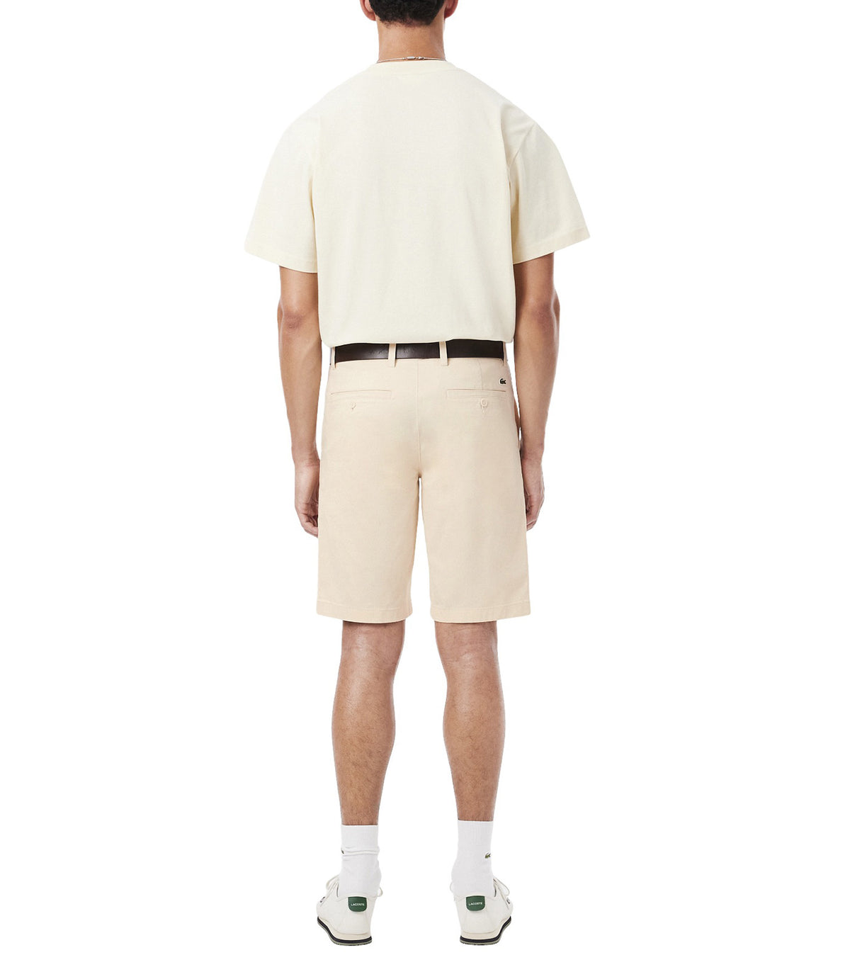 Stretch Twill Chino Shorts Naturel Clair