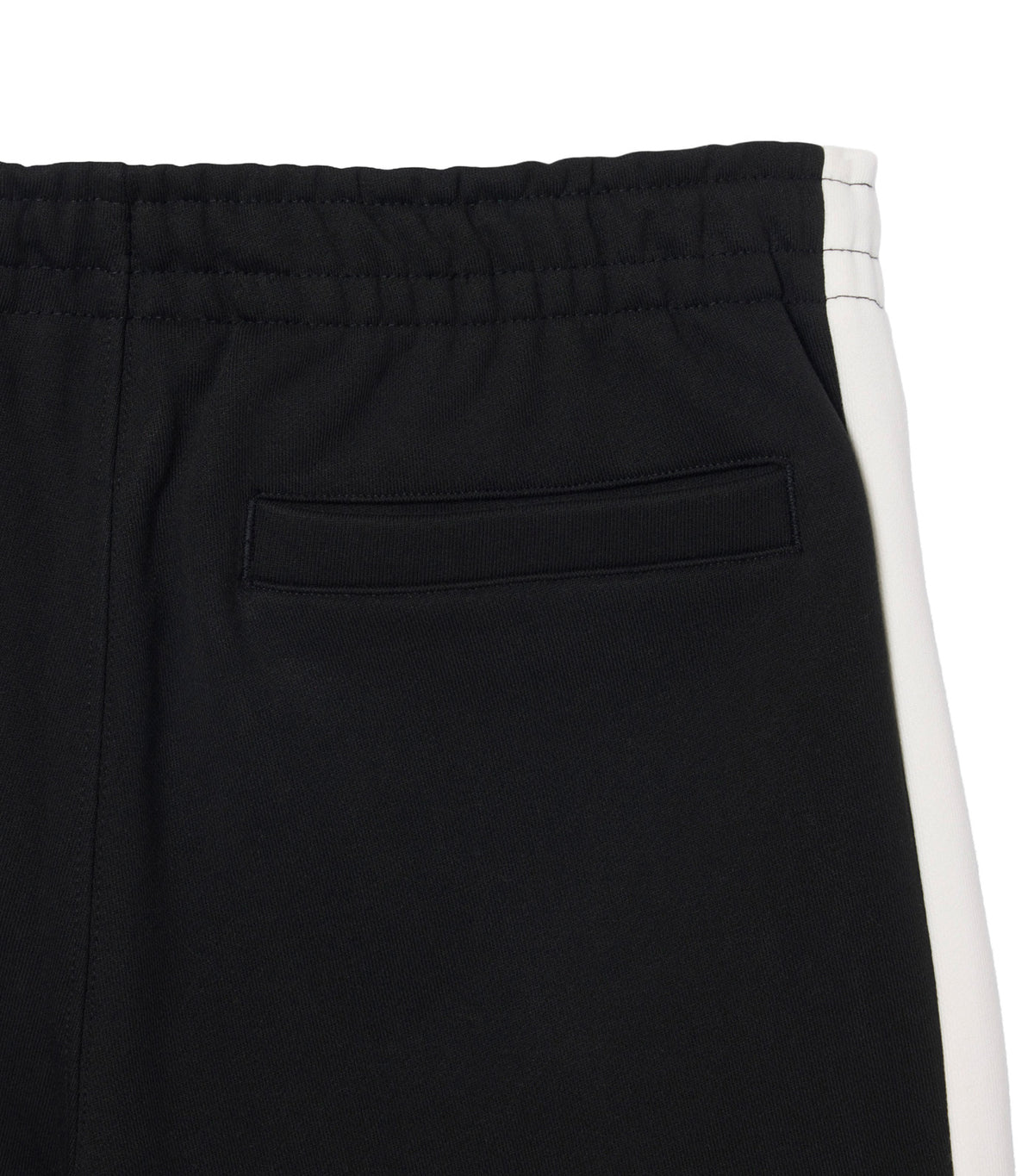 Regular Fit Color-Block Cotton Shorts Black/Navy Blue