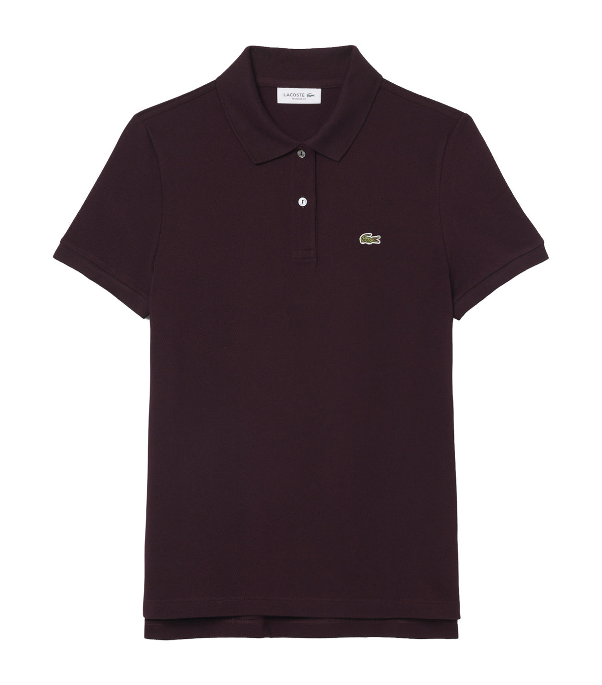 Women's Lacoste Regular Fit Soft Cotton Petit Pique Polo Shirt Oxalis