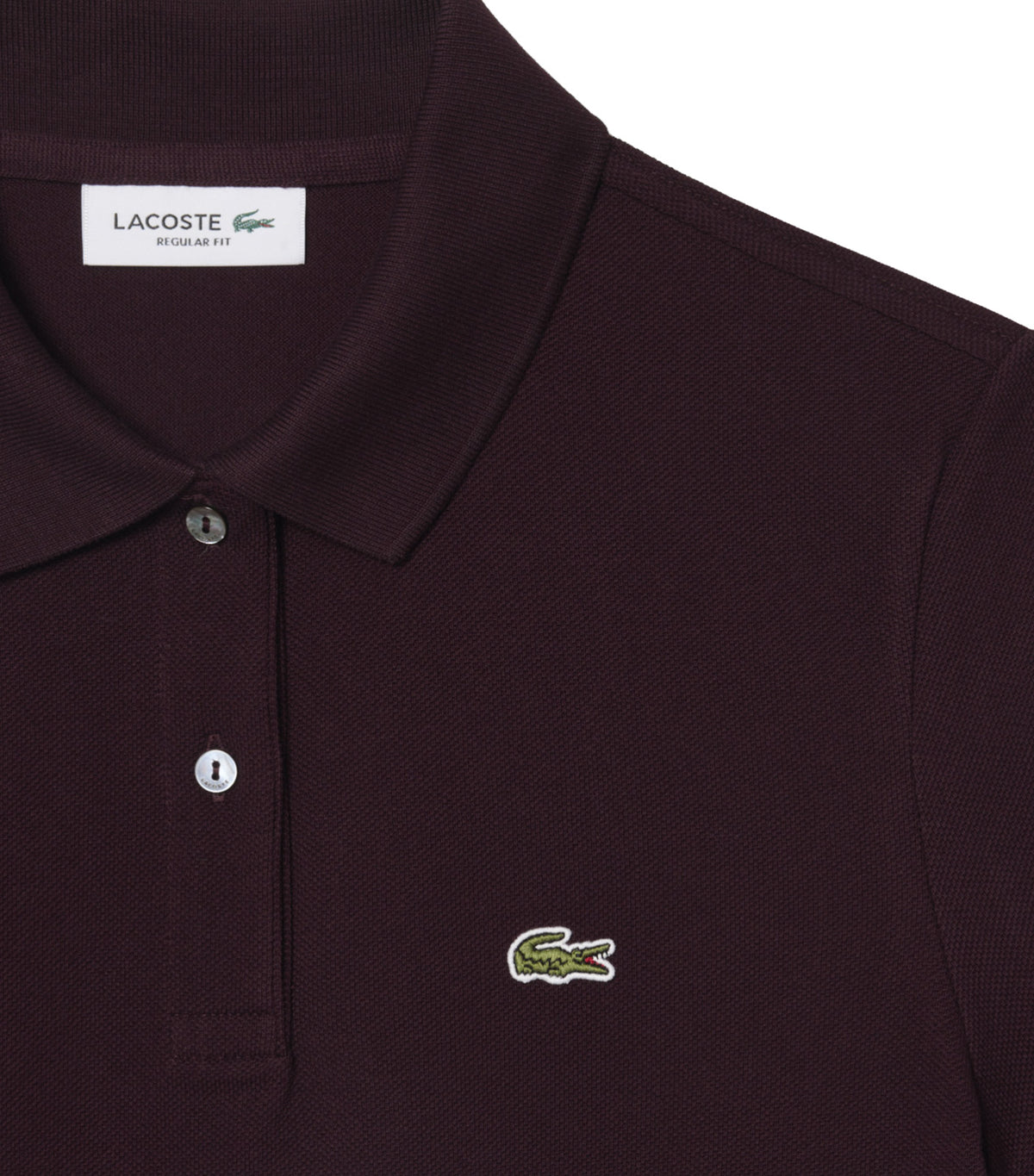 Women's Lacoste Regular Fit Soft Cotton Petit Pique Polo Shirt Oxalis