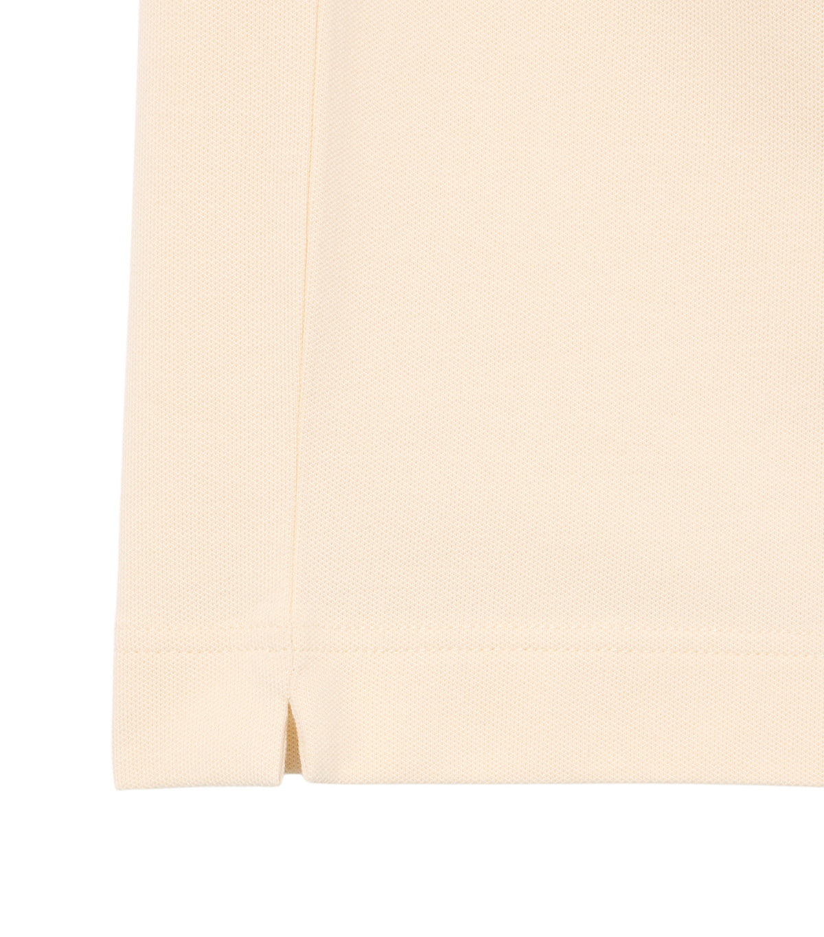 Smart Paris Stretch Cotton Pique Polo Shirt Naturel Clair