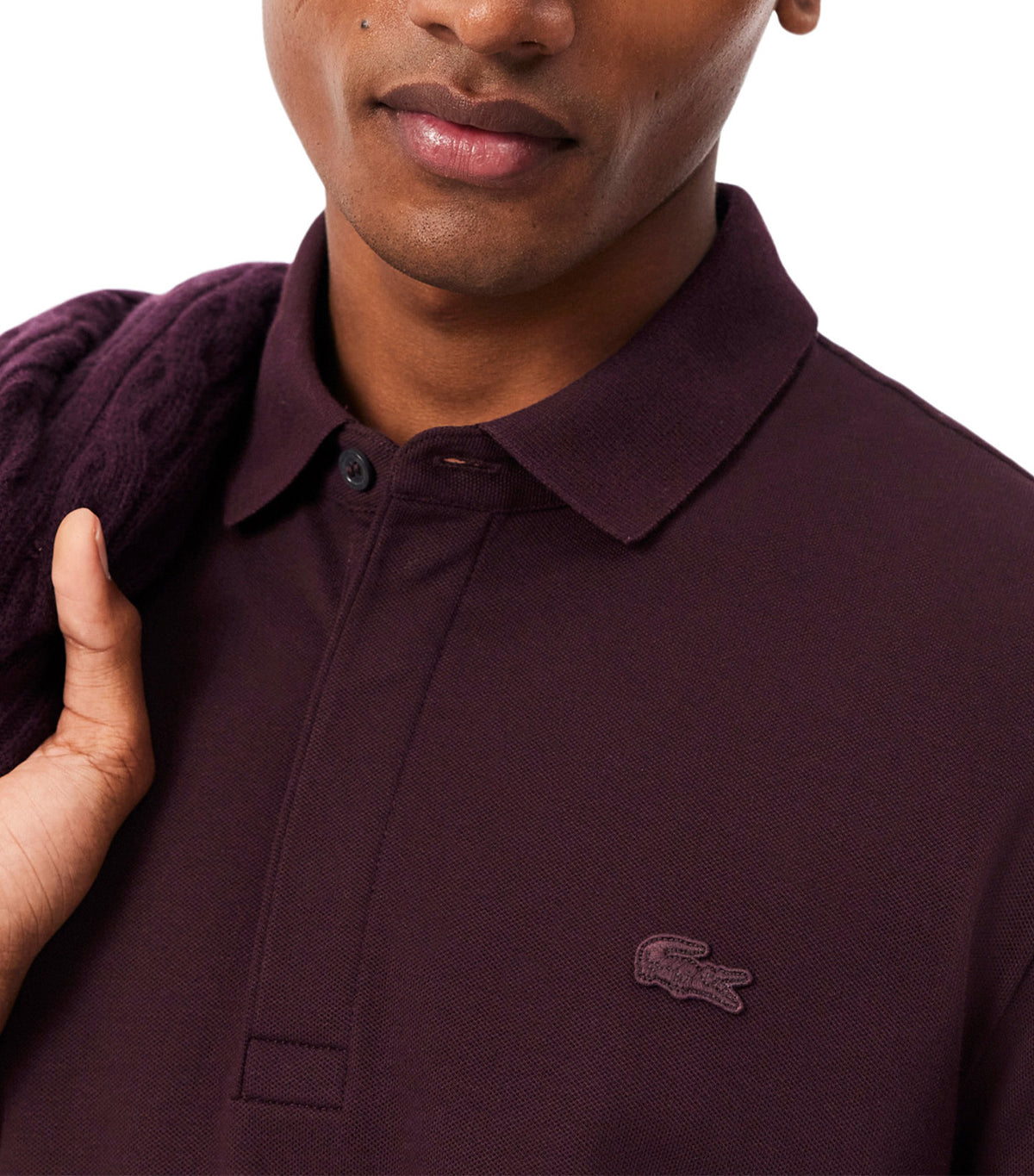 Smart Paris Stretch Cotton Pique Polo Shirt Oxalis