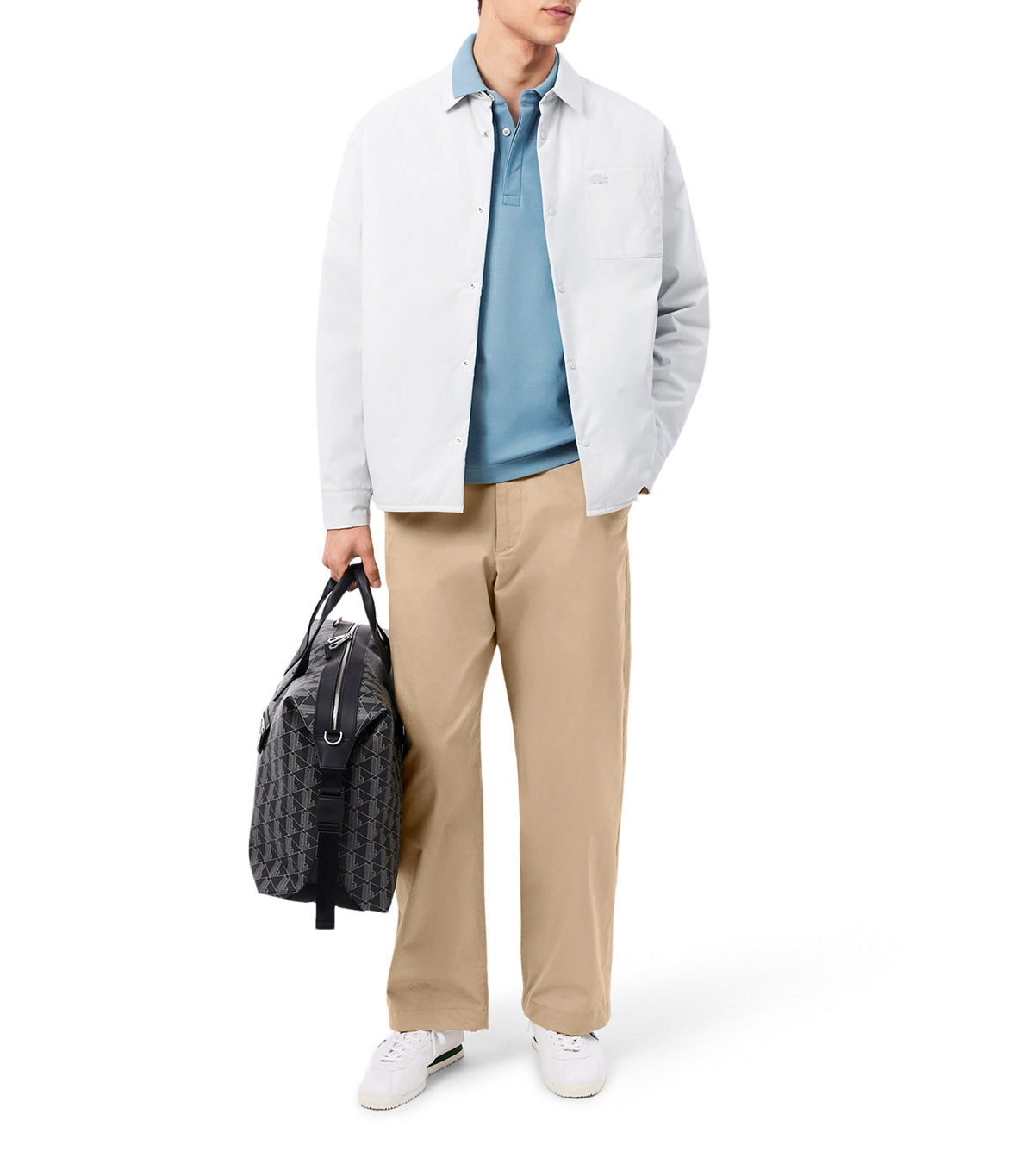 Smart Paris Stretch Cotton Pique Polo Shirt Aral