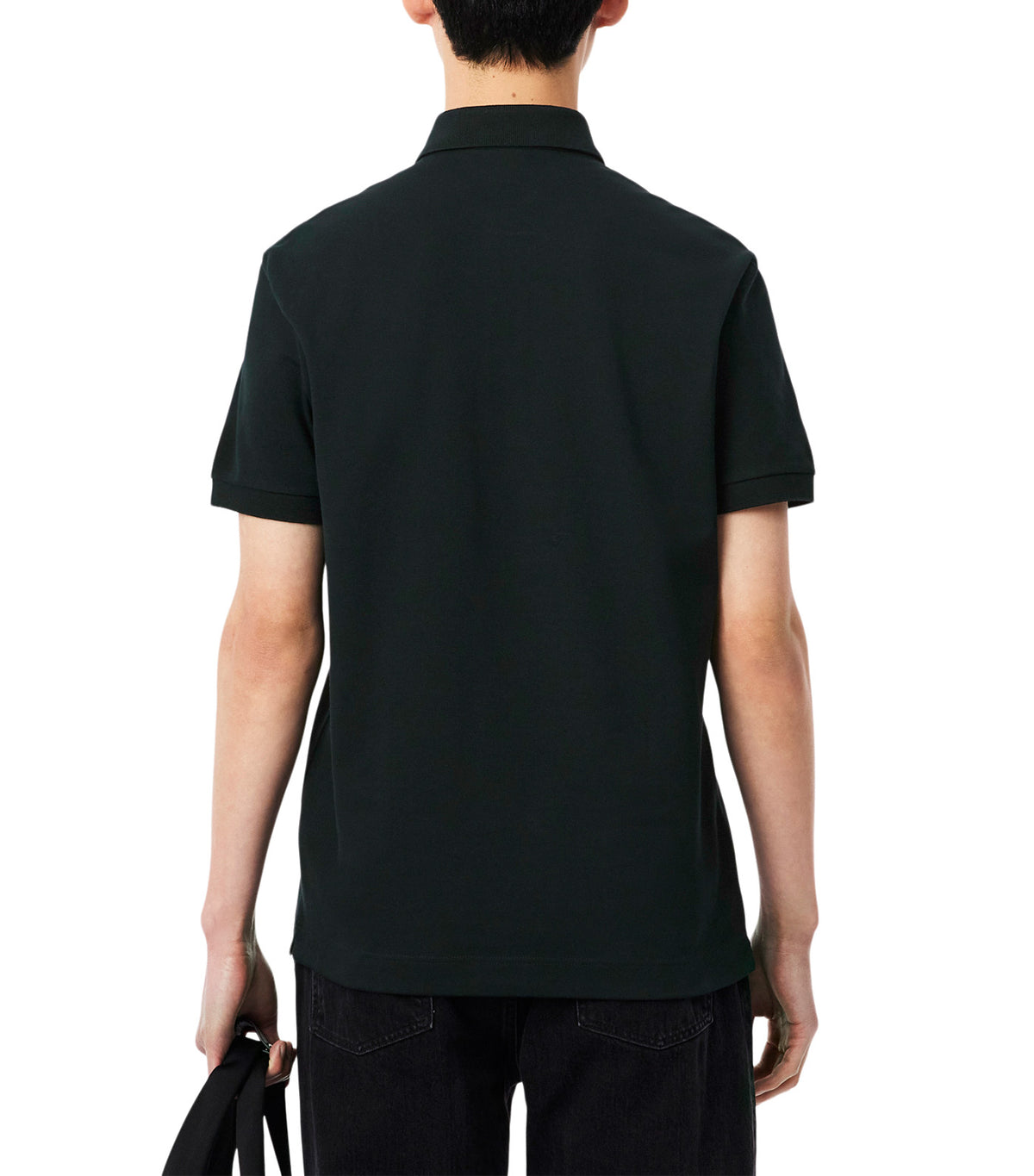 Smart Paris Stretch Cotton Piqué Polo Shirt Dark Varech