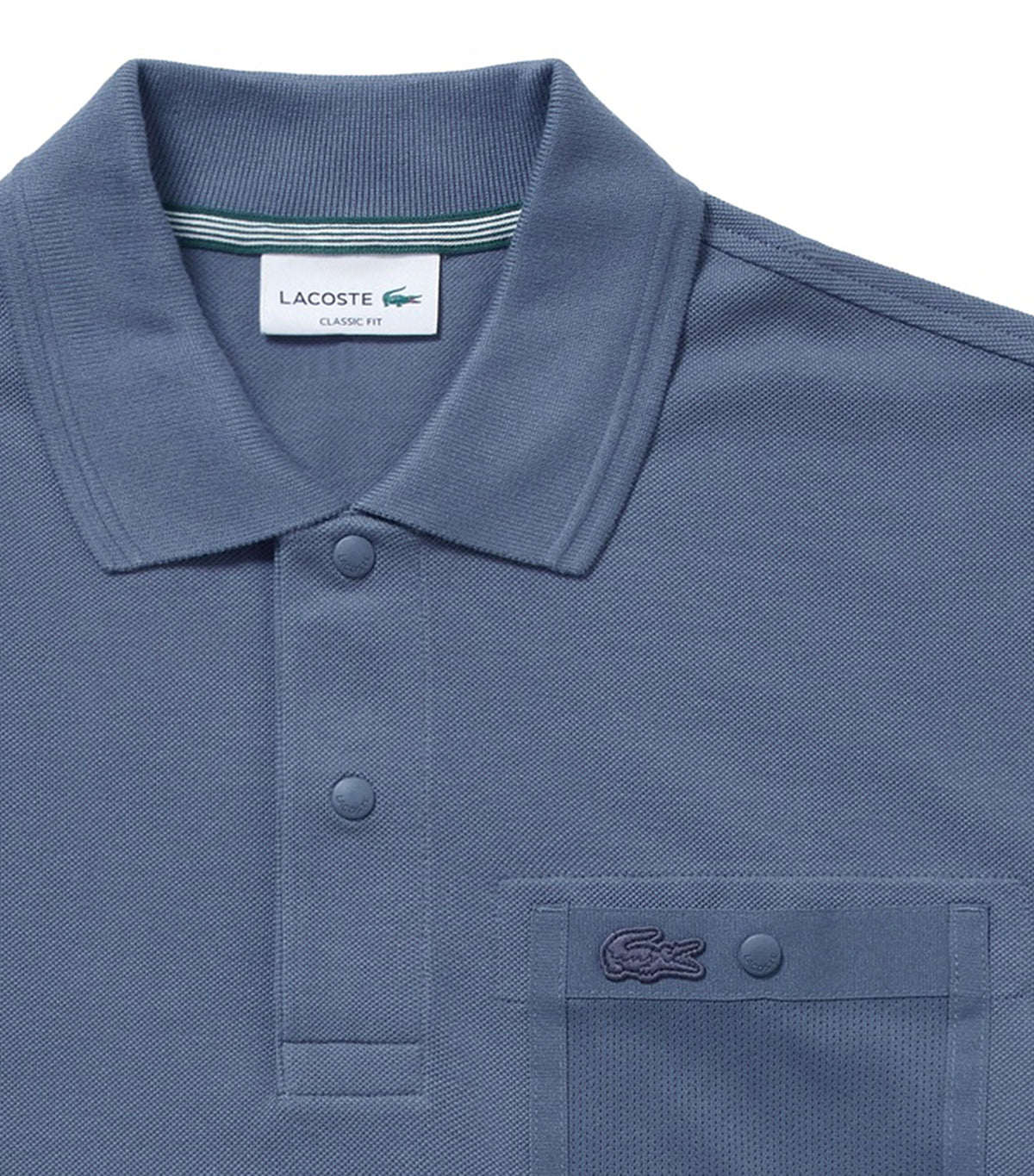 Mesh Pocket One-Tone Polo Shirt Urban