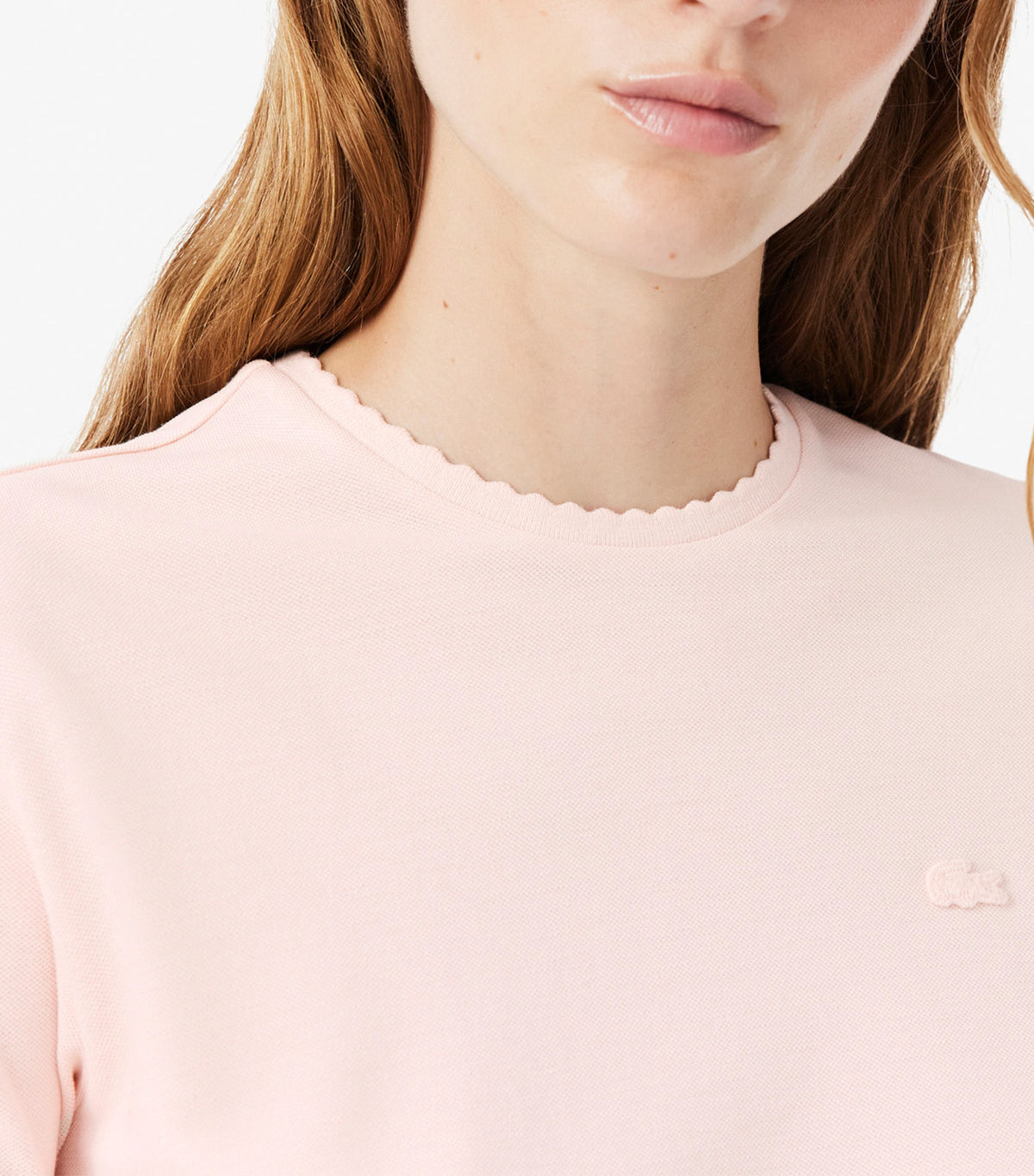 Keyhole Detail Short-Sleeve T-Shirt Mansia