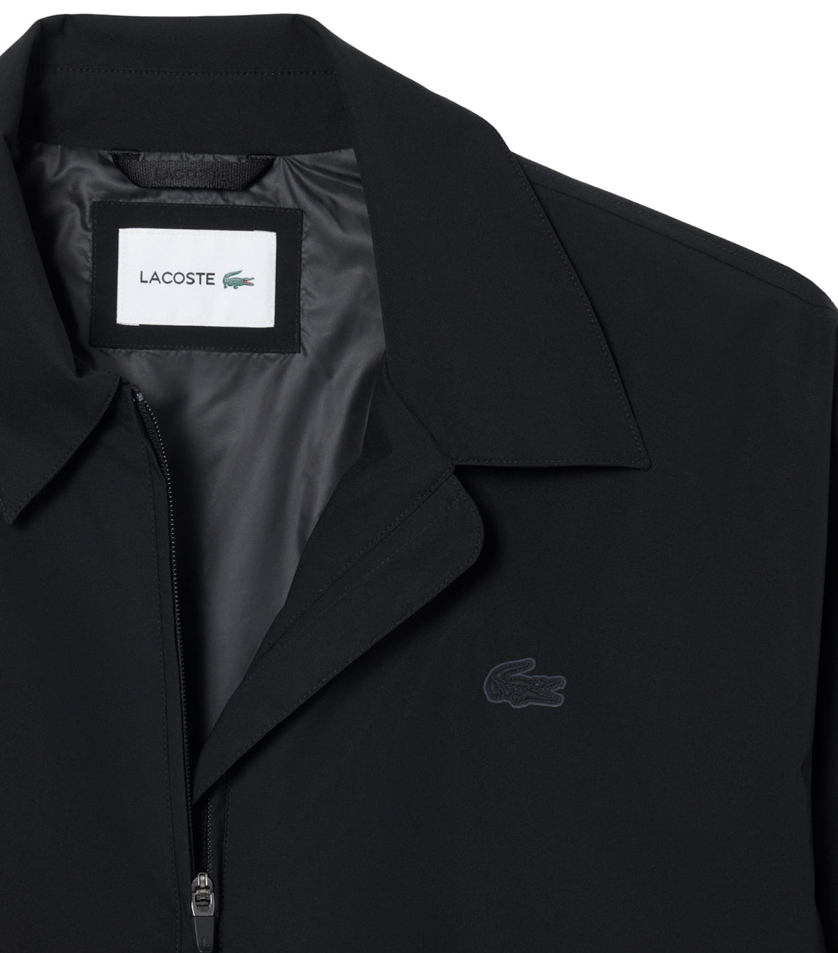 Water-Repellent Commuter Windbreaker Black