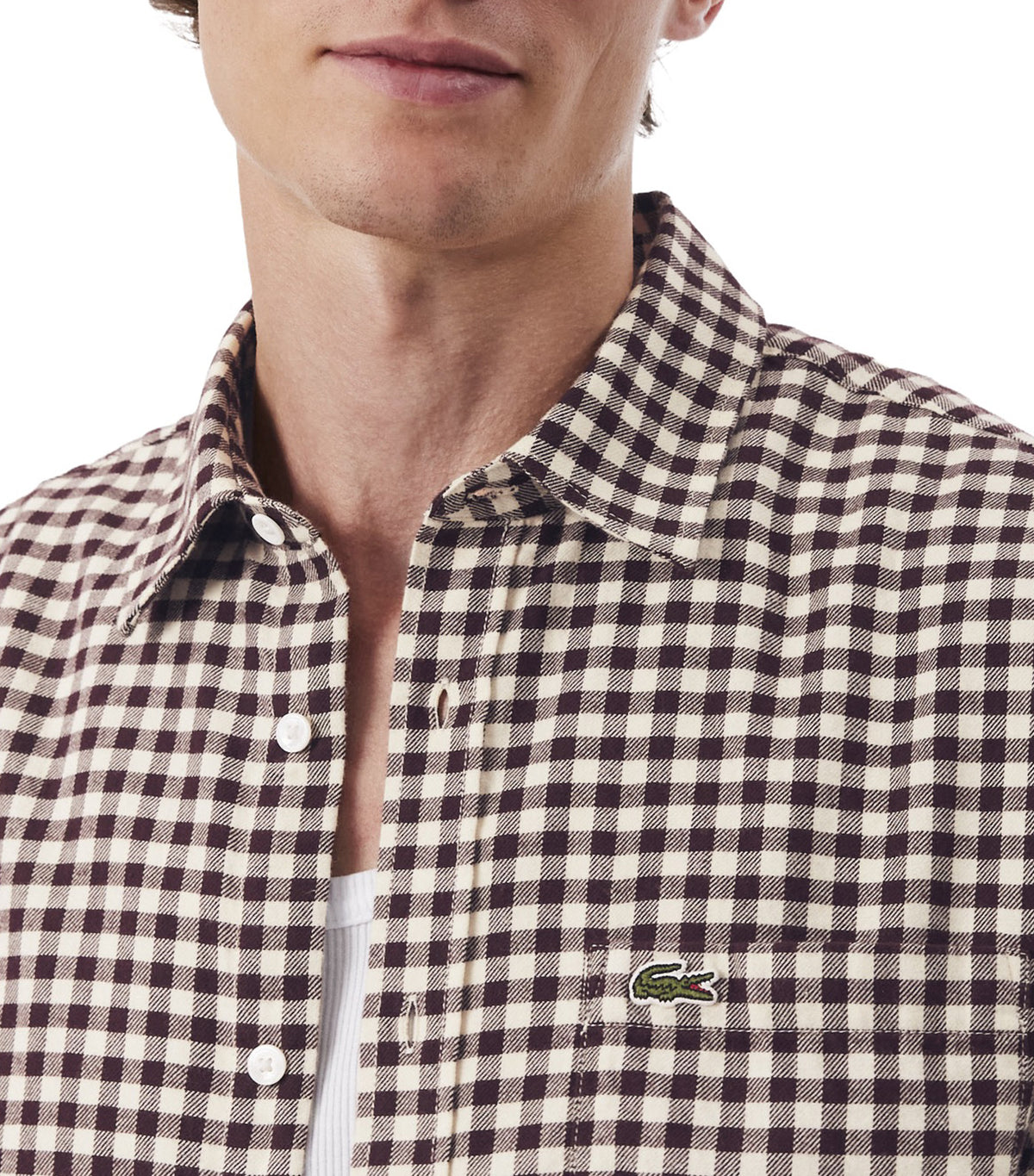 Regular Fit Plaid Flannel Shirt Lapland/Oxalis