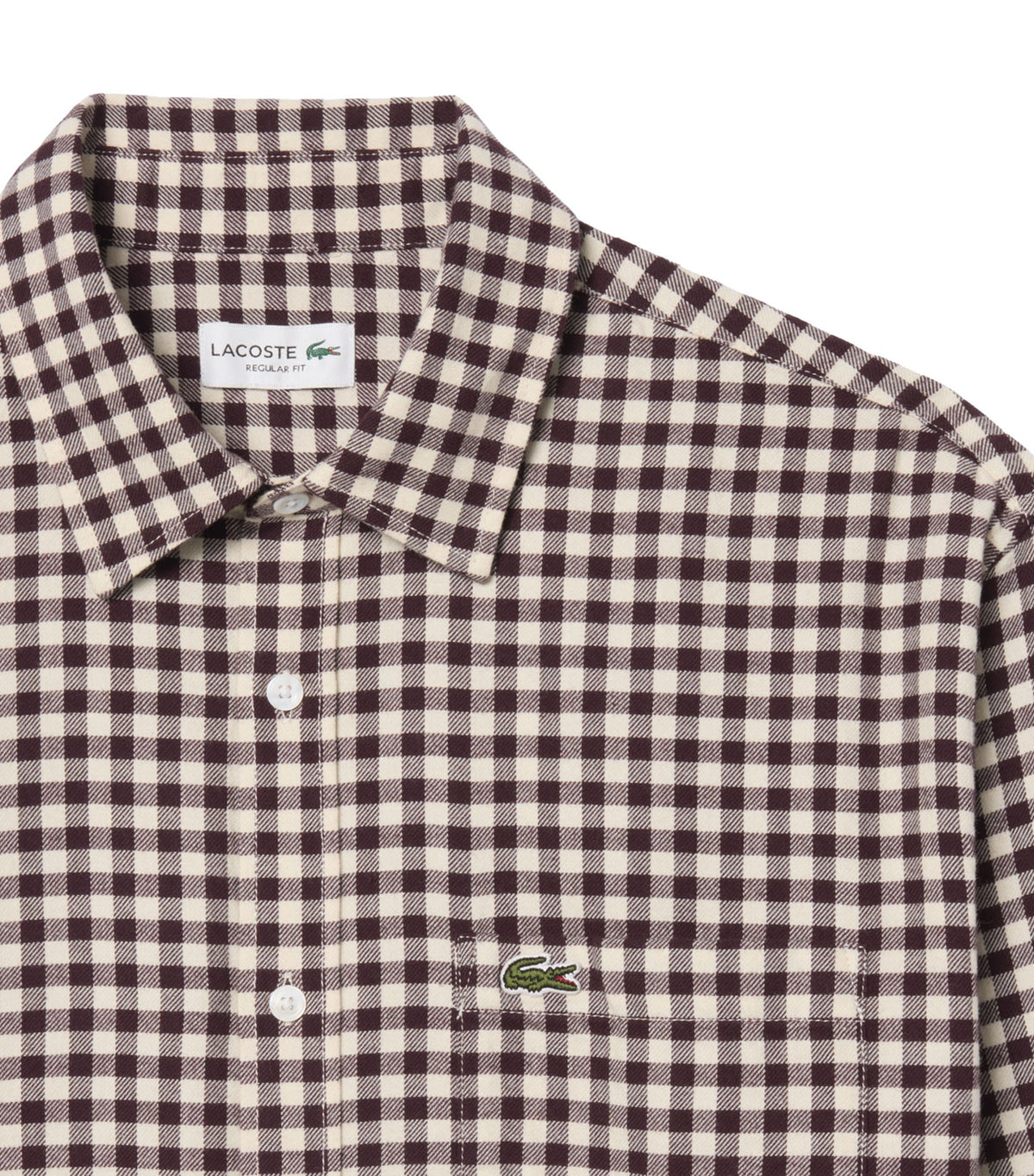 Regular Fit Plaid Flannel Shirt Lapland/Oxalis