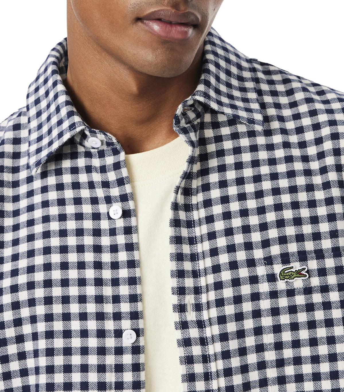 Regular Fit Plaid Flannel Shirt Lapland/Navy Blue