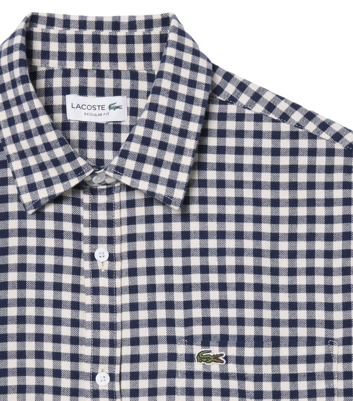 Regular Fit Plaid Flannel Shirt Lapland/Navy Blue