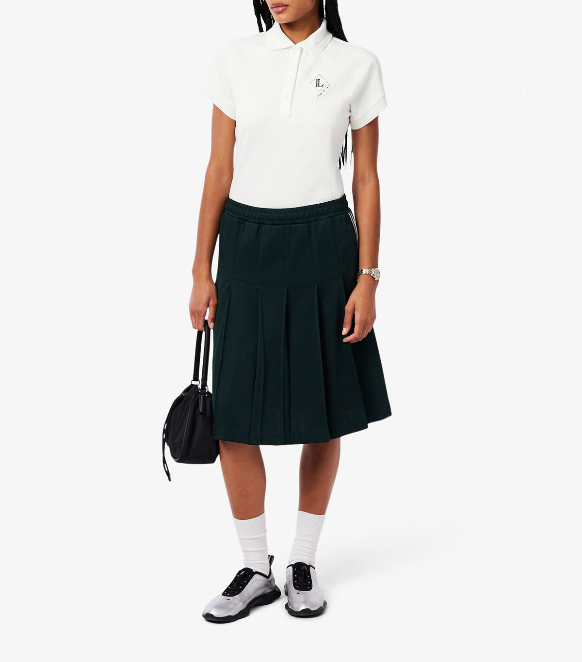 Slim Fit French Made Polo Shirt Flour