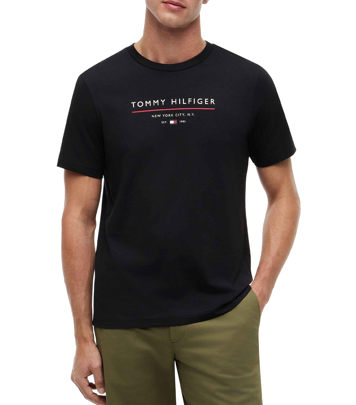 Men's Brand Love New RWB Reg Tee Black