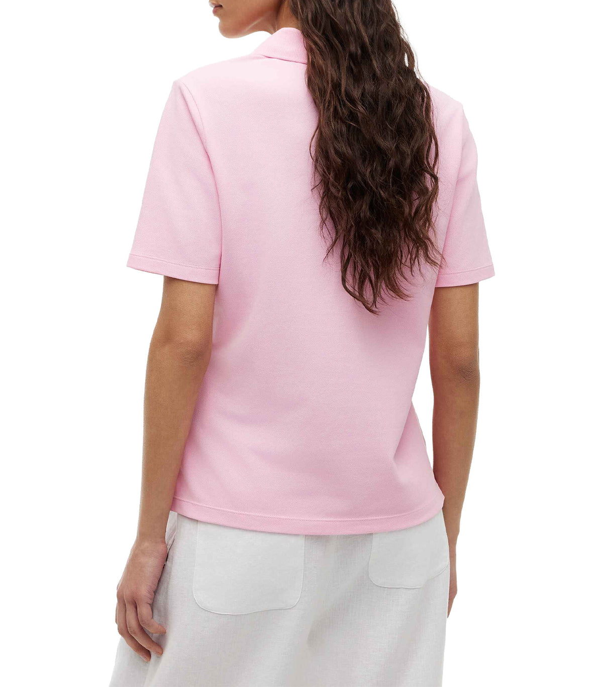 Women's 1985 Reg Pique S/S Polo Classic Pink