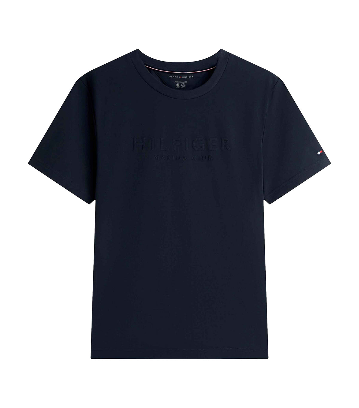 Men's Pique Interlock Embossed Tee Desert Sky