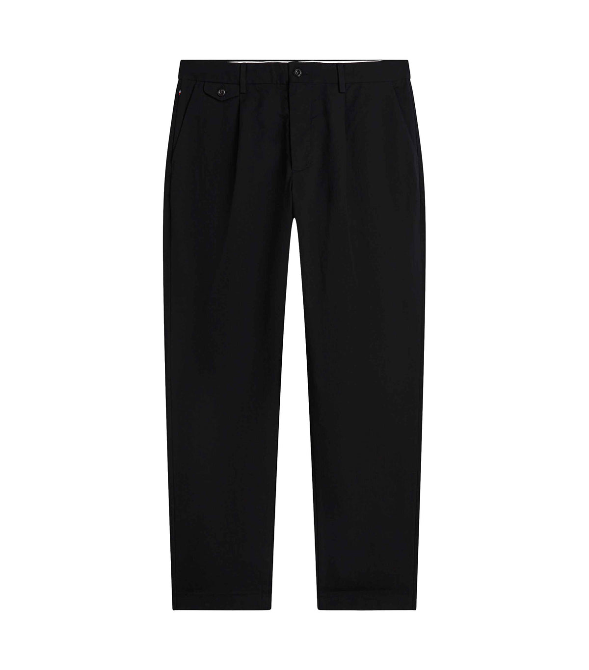 Men's Harlem 1Pleats Tech Twill Black