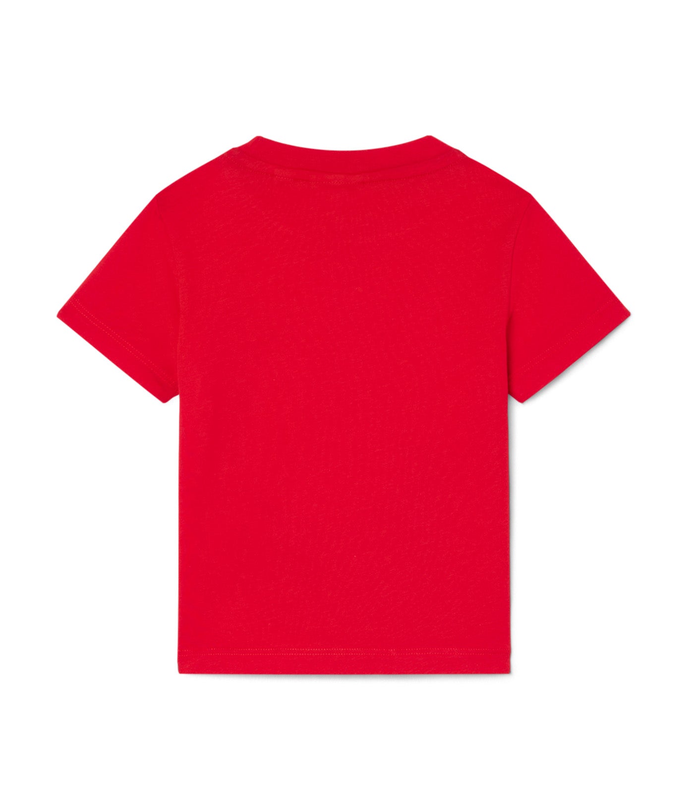 Unisex Cotton Crew Neck T-Shirt Red