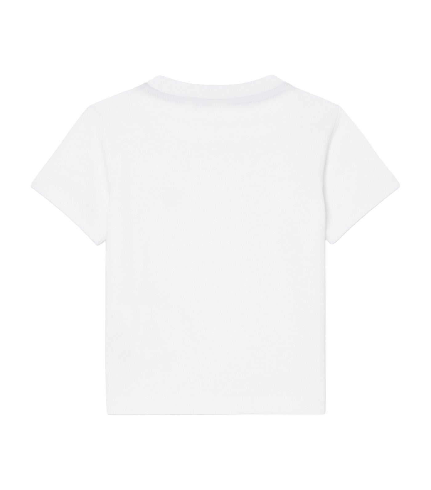 Unisex Cotton Crew Neck T-Shirt White