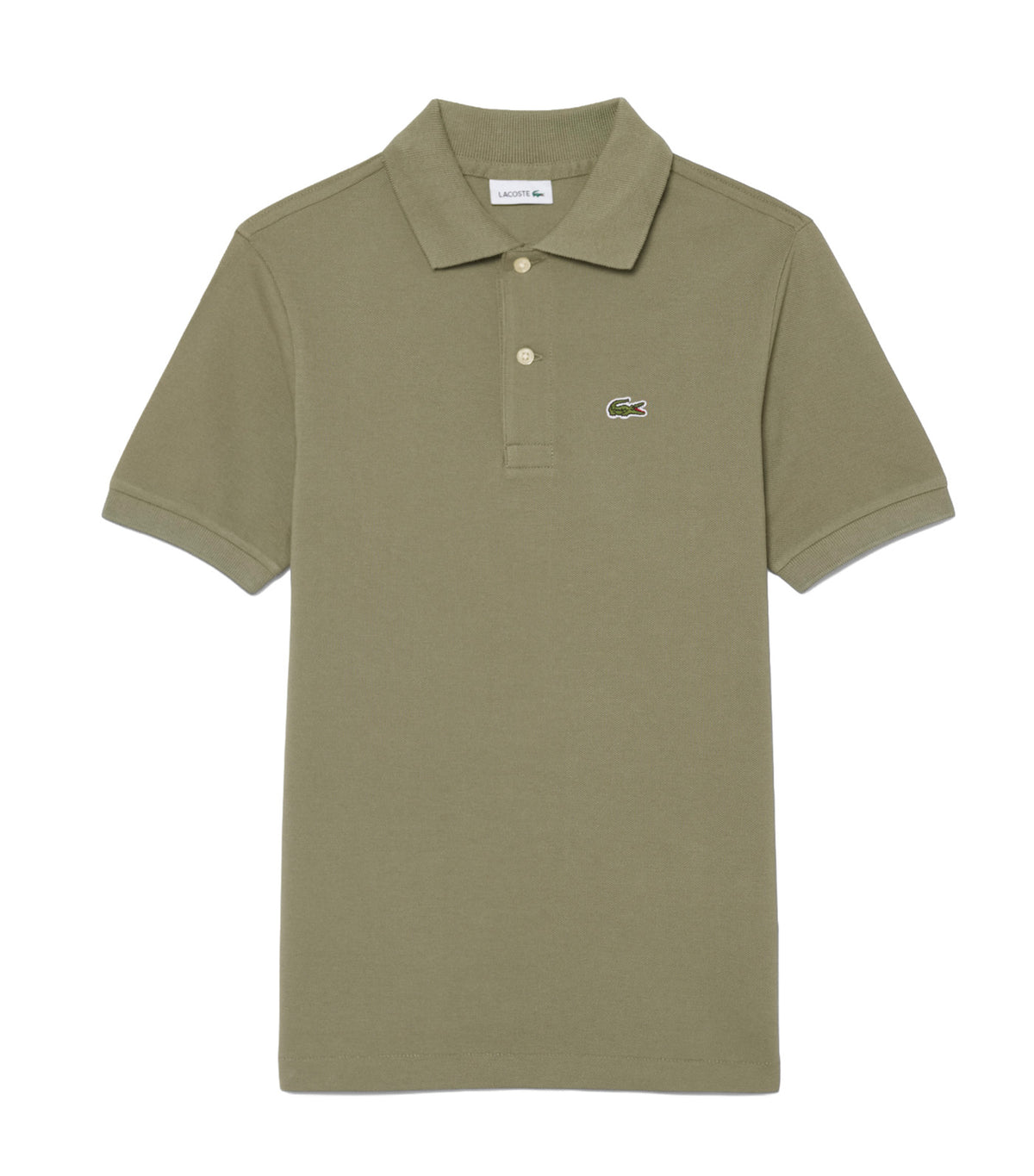 Petit Piqué Polo Shirt Khaki