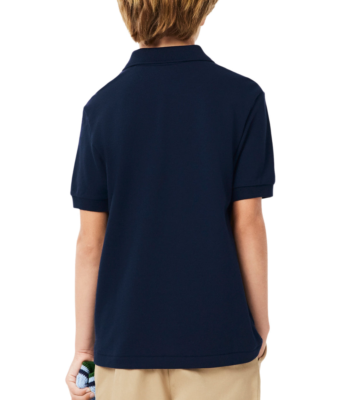 Petit Piqué Polo Shirt Navy Blue