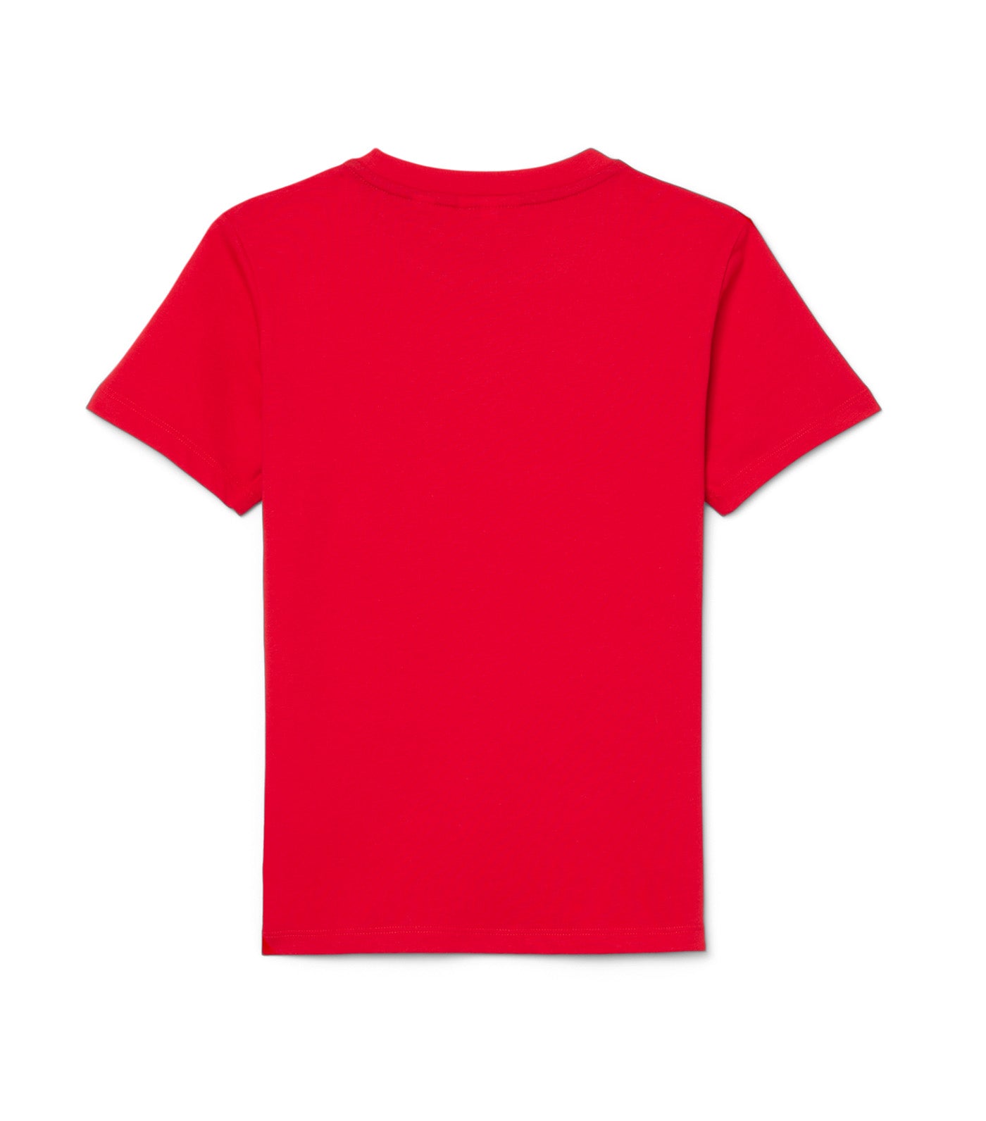 Unisex Cotton Crew Neck T-Shirt Red