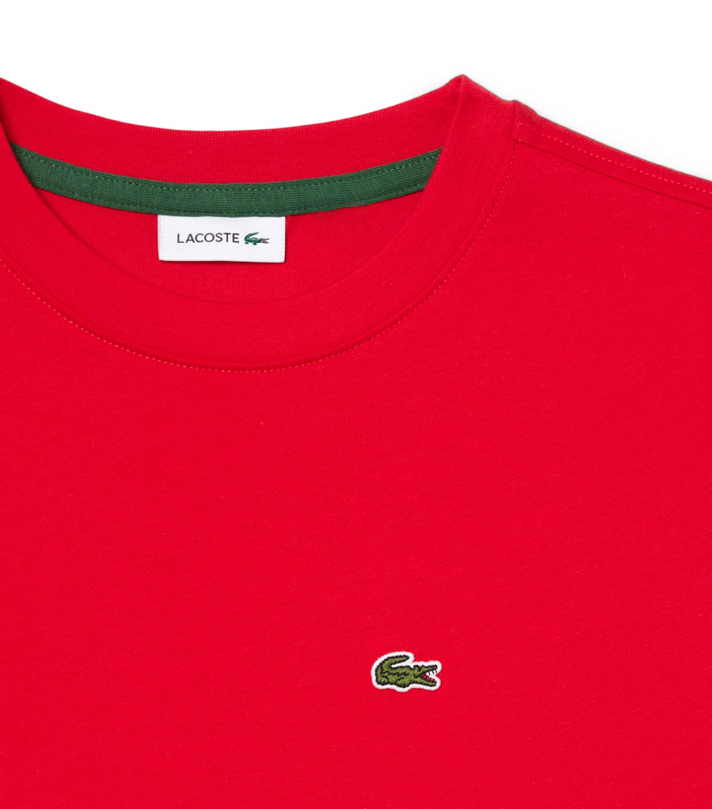 Unisex Cotton Crew Neck T-Shirt Red