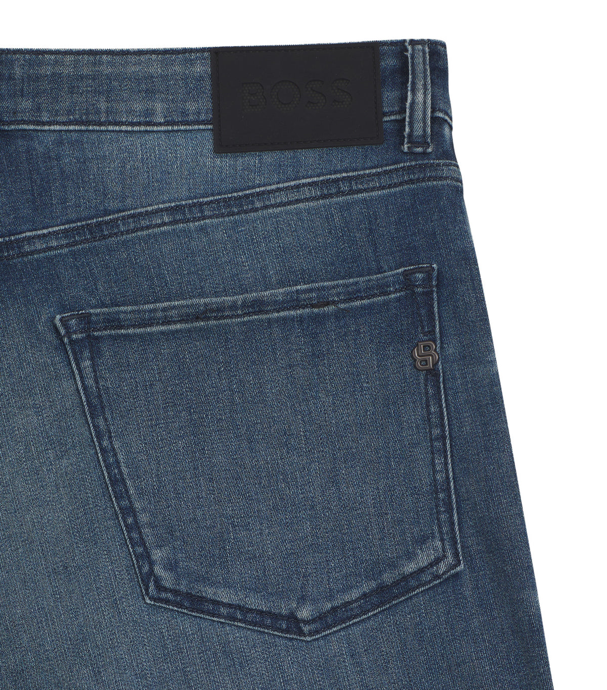 Regular-Fit Jeans in Stretch Denim Blue
