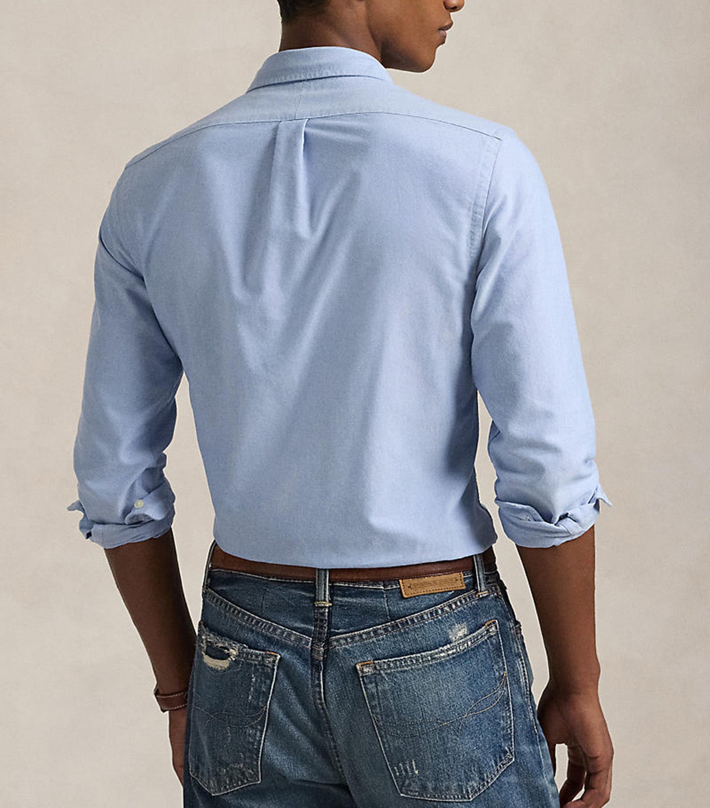 Men's Slim Fit Oxford Shirt Blue