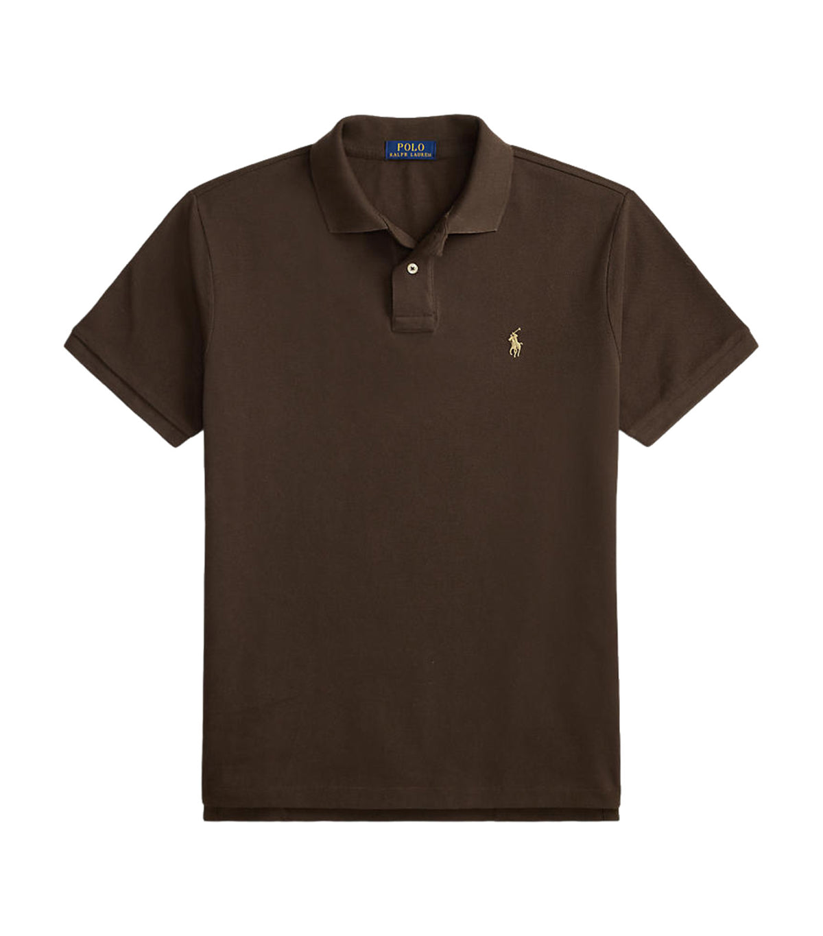 Men's The Iconic Mesh Polo Shirt Brown