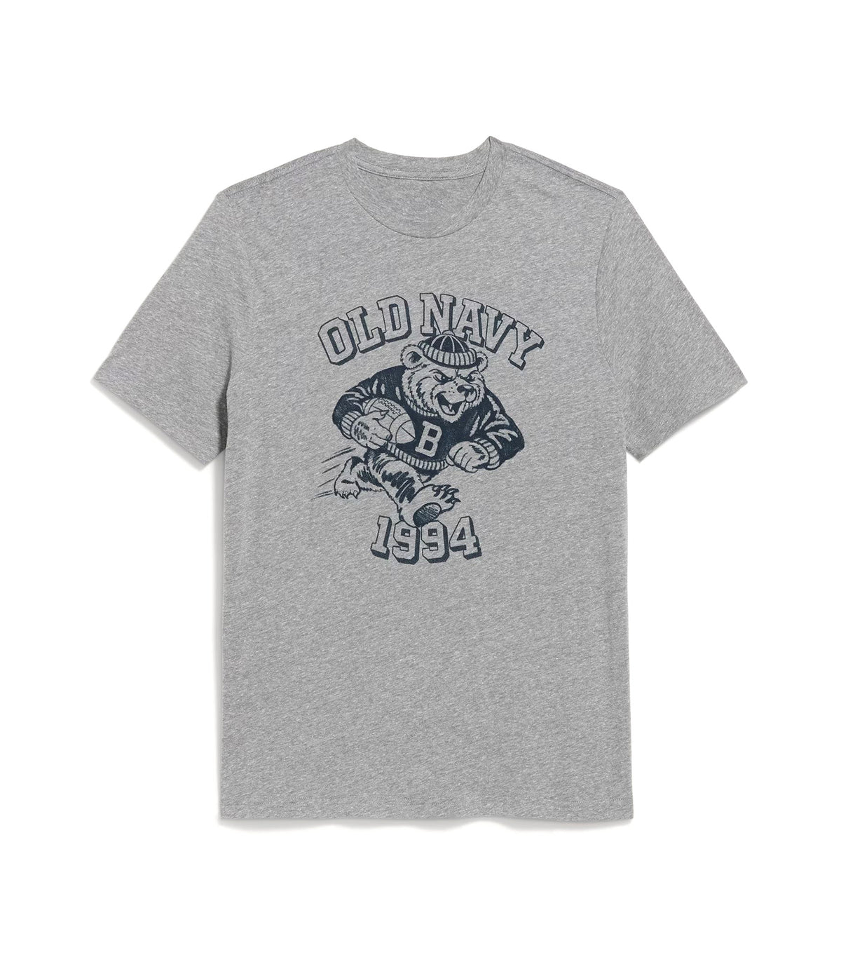 Logo Graphic T-Shirt Faux Heather Gray