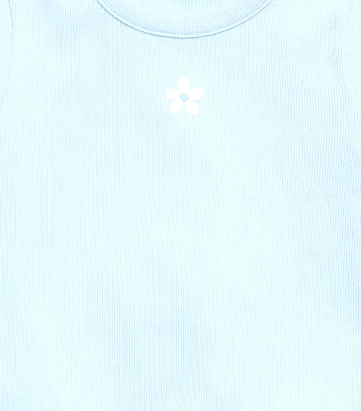 Short-Sleeve Ringer Graphic T-Shirt for Toddler Girls Blue Tranquility