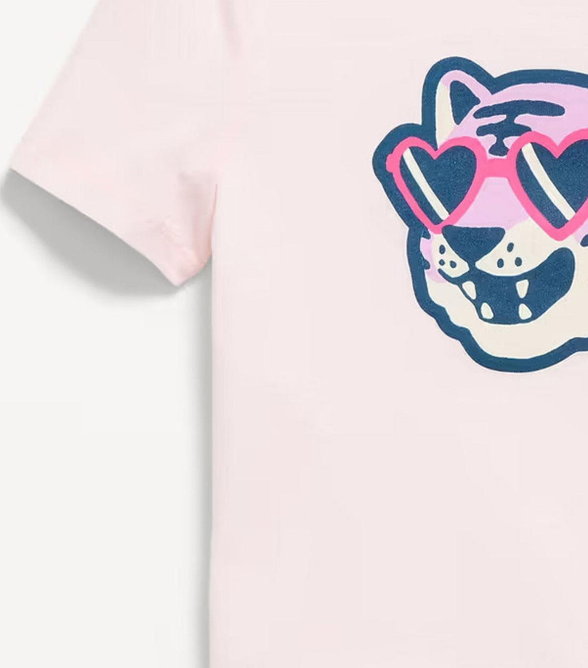 Short-Sleeve Graphic T-Shirt for Toddler Girls Blush on You