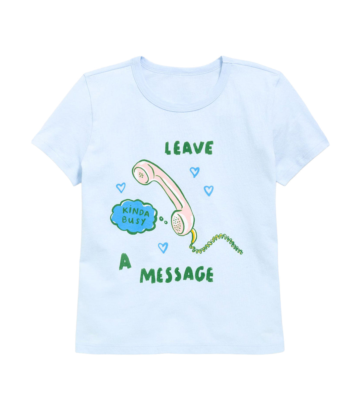 Short-Sleeve Graphic T-Shirt for Girls Contrail